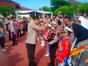 Satlantas Polres Simalungun Ikuti Final Lomba Polisi Cilik Dan Senam Lantas Dalam Rangka HUT Bhayangkara ke-77