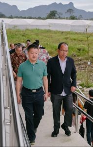 Bupati Humbahas Terima Kunjungan Duta Besar Tiongkok Untuk Indonesia Di TSTH2 Pollung