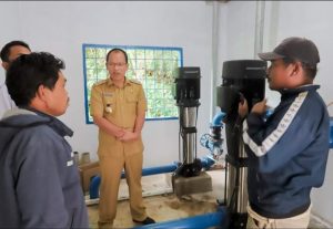 Sikapi Kemarau Dan Keluhan Masyarakat Bupati Humbahas Tinjau Sumber Air Sipenggeng