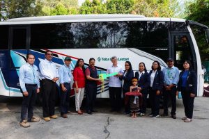 Toba Pulp Lestari (TPL) Berikan Bantuan Dukungan 1 Unit Bus Sekolah Kepada Yayasan Bonapasogit Sejahterah