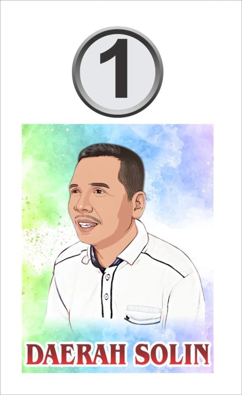 Pilkades Tanjung Meriah, Daerah Solin Nomor Urut 1