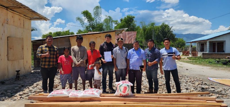 PT TPL Berikan Bantuan Kepada Korban Musibah Kebakaran