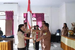 Belasan Pramuka dari Pakpak Bharat Ikuti Raimuna di Cibubur