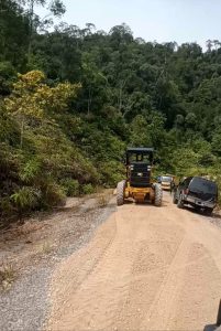 Proyek Jalan di Pakpak Bharat Senilai Rp. 58,5 Miliar Mulai Dikerjakan