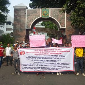 Amandemen Unjuk Rasa Terkait Dugaan Korupsi Arena Bowling di Dispora Sumut