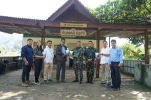 Danrem 023/KS Bersama Jajaran Lakukan Kunjungan Kerja Ke Guest House TPL Desa Pangombusan Parmaksian Toba