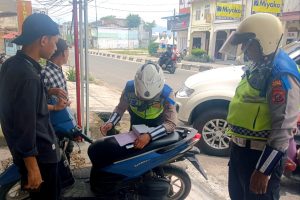 Gelar Ops Zebra 2023, Satlantas Polres Labuhanbatu, Kembali Berlakukan Tilang Manual