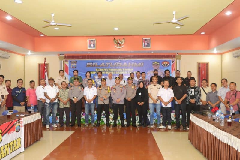 Kapolres Pematang Siantar Gelar Silaturahmi dengan Rekan Media