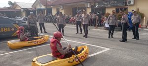 Kesiapan Pengamanan Pemilu 2024, Kapolres Labuhanbatu Cek Kendaraan Dinas