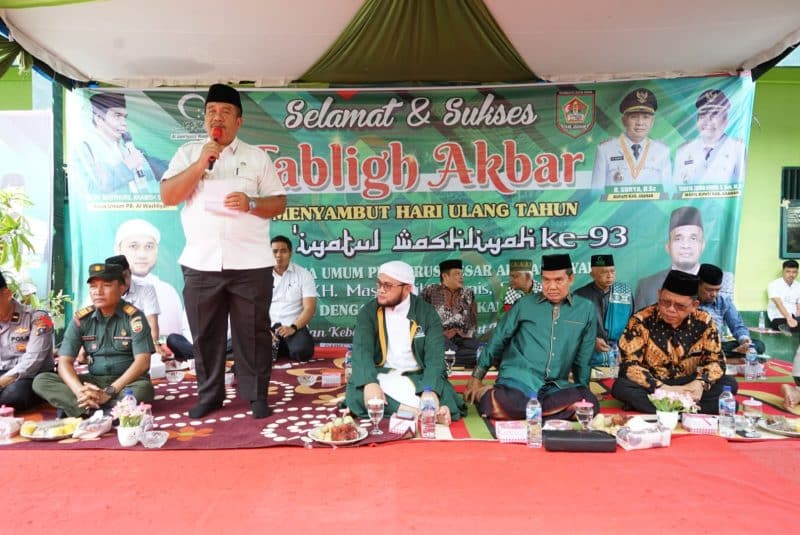 Wabup Asahan Ikut Tabliqh Akbar Al-Jami’yatul Wasliyah