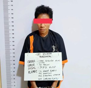 Pelaku Penggelapan Mobil Rental Dibekuk Unit Reskrim Polres Labuhanbatu