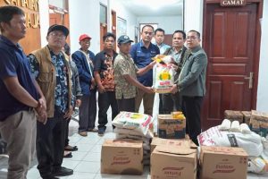 PT Inalum Serahkan Bantuan Sembako Terkena Banjir di Baktiraja