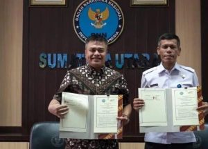 PTPN III (Persero) Tandatangani Perjanjian Kerjasama P4GN Dengan BNN Provinsi Sumatera Utara