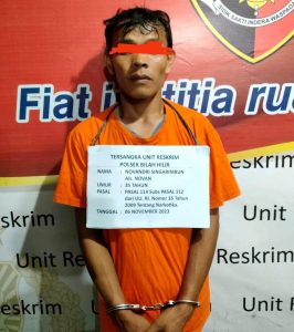 Nekat Jual Sabu Didalam Rumah, Nopan Diringkus Polisi