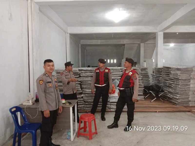 Satgas Preventif OMB Pastikan Kondisi Logistik Pemilu di Gudang KPU
