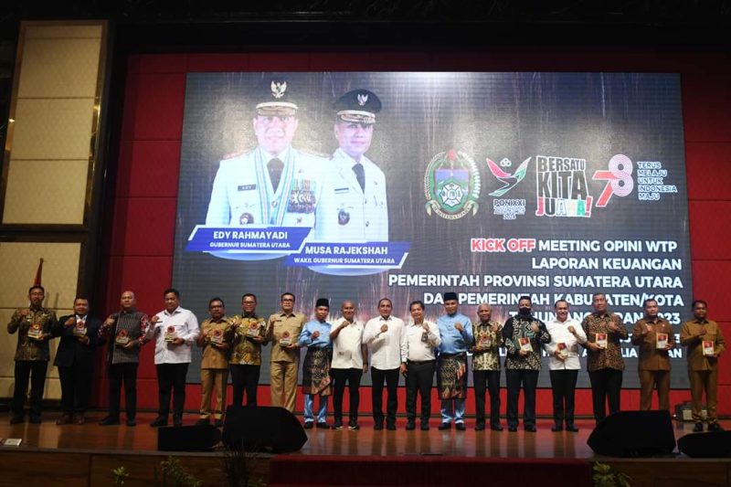Pemkab Humbahas Terima Penghargaan dari BPK RI