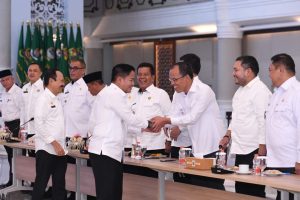 Bupati Humbahas Hadiri Temu Ramah Sambut Pj Gubsu
