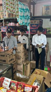 Pemkab dan Polres Humbahas bersama BC Sibolga Gelar Razia Rokok Ilegal