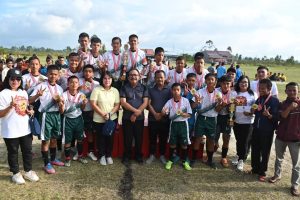 Porkab Humbahas dan Kejuaraan Sepak Bola Tingkat SMP Resmi Ditutup