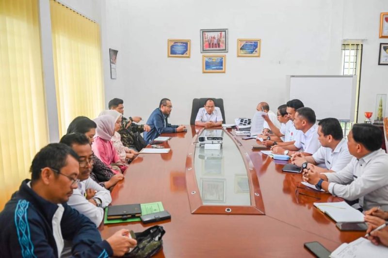 Bupati Humbahas Gelar Rapat Koordinasi PPL dan PPS