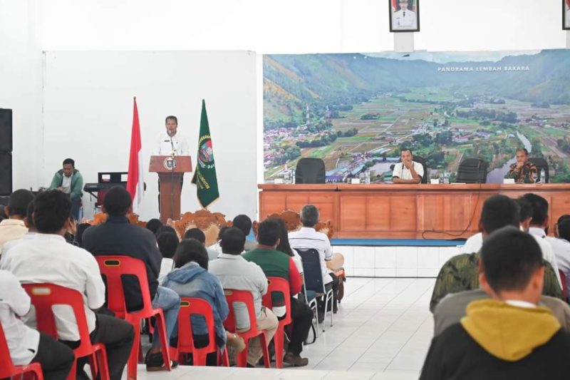 Pemkab Humbahas Gelar Sosialisasi Jamsos Bagi Perangkat Desa