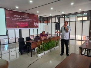 KPU Humbahas Gelar Media Gathering Sukseskan Pemilu Tahun 2024