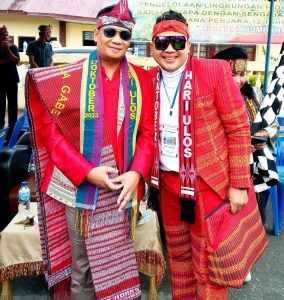Wabup Humbahas Hadiri Peringatan Hari Ulos Nasional 2023