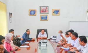 Bupati Humbahas Terima Kunker Tim Audit BPK RI Perwakilan Provsu