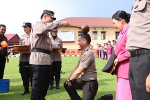 Diakhir Tahun 2023, 60 Personel Polres Labuhanbatu Peroleh Kenaikan Pangkat