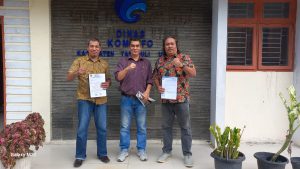 Jurnalis Sekaligus Pemilik Media Online Bertandang Ke Diskominfo Taput