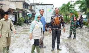 Wabup Labuhanbatu Tinjau Jalinsum Rusak Di Pangkatan