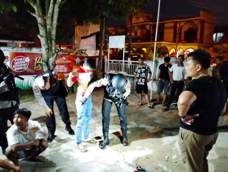 Antisipasi Kejahatan 3C, Kapolres Labuhanbatu Pimpin Patroli Gabungan 3 Pilar