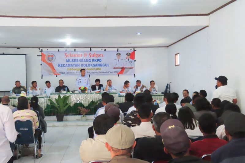 Wabup Humbahas Buka Musrenbang RKPD TA 2025 Kecamatan Dolok Sanggul