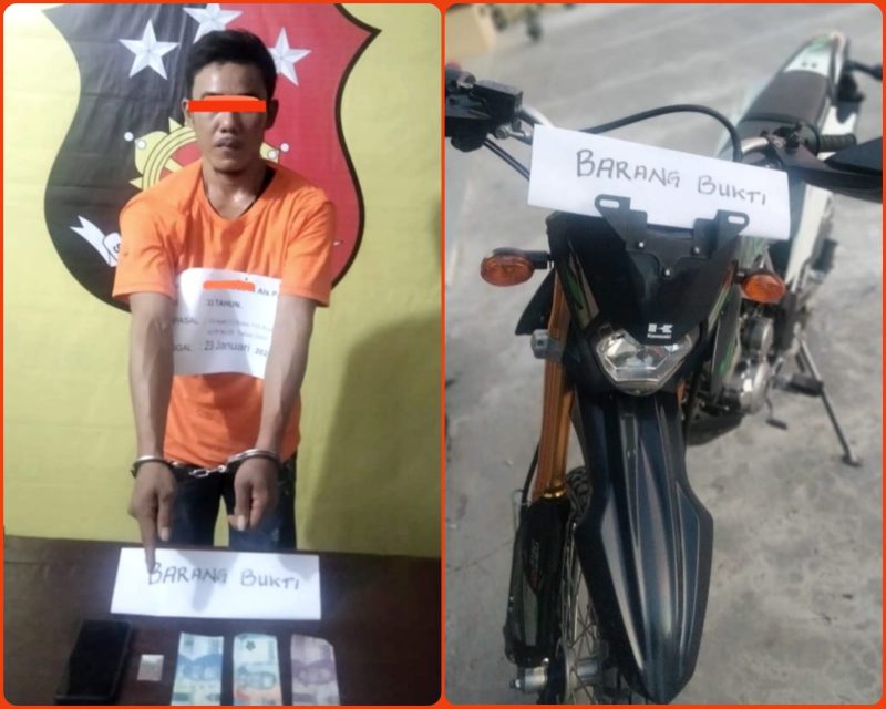 Nunggu Pembeli Sabu Dirumah Warga, Pajar Keburu Dibekuk Tim Opsnal Polsek Panai Tengah