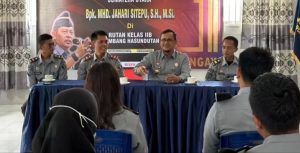 Kanwil Kemenkumham Sumut Gelar Monev di Rutan Humbahas