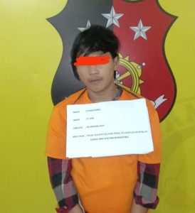 Polsek Kualuh Hulu Gerebek Sarang Narkoba, Seorang Pengedar Sabu Dibekuk