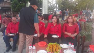 Kampanye di Humbahas, Satika Simamora Caleg Provinsi Dapil IX Disambut Hangat