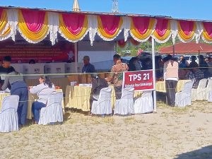 KPU Humbahas Gelar Simulasi Pemilihan dan Pemungutan Suara