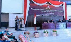 Ketua Bawaslu Pakpak Bharat Melantik Panitia Pemilihan Kecamatan