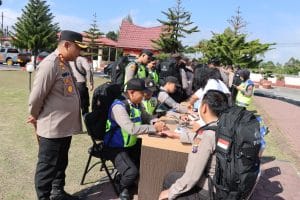 Kapolres Humbahas Gelar Apel Serpas