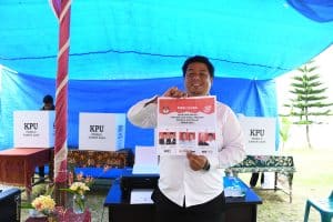 Bupati Samosir Dengan Forkopimda Monitoring Pelaksanaan Pemilu Tahun 2024
