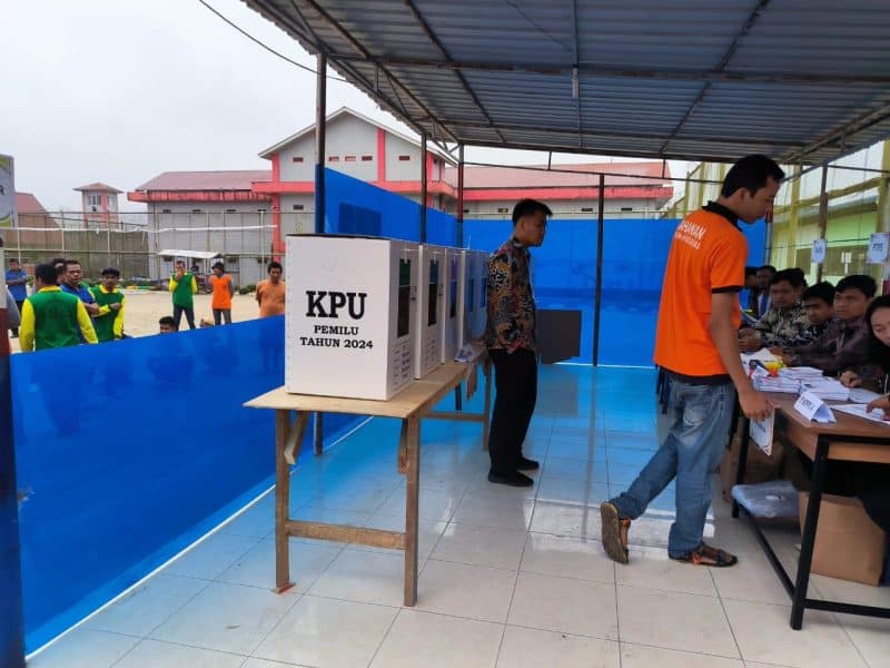 WBP Rutan Humbahas Berikan Hak Pilih di Pemilu 2024