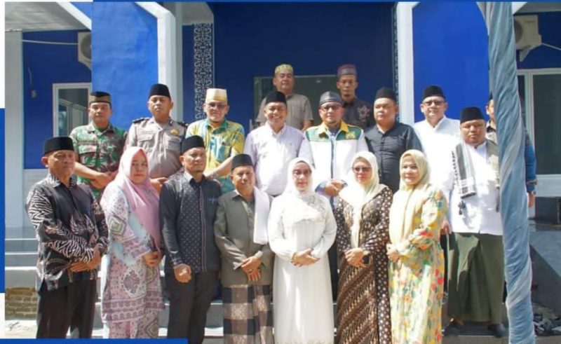 Resmikan Masjid Di Panai Tengah, Plt Bupati Harapkan Kebersihan masjid Tetap Terjaga