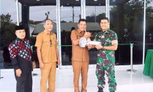 Resmikan Gedung Baru Kodim 0209/LB, Plt Bupati: Pemkab Tetap Dukung Kinerja Satuan