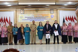 Tim PKK Pakpak Bharat Berikan Supervisi Desa Binaan