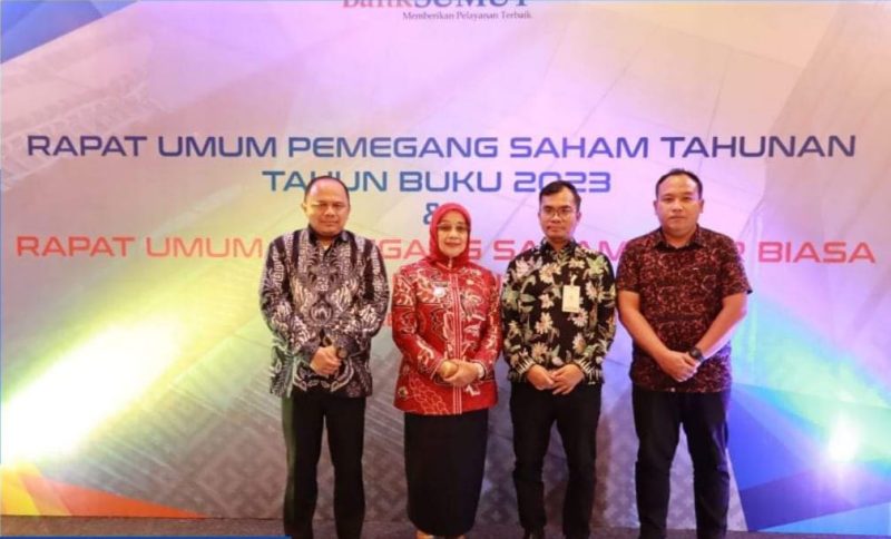 Plt Bupati Labuhanbatu, Hadiri RUPS Luar Biasa PT Bank Sumut