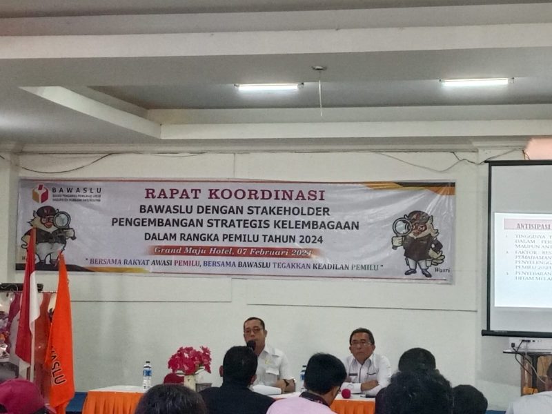 Bawaslu Humbahas Gelar Rakor Dengan Stakeholder