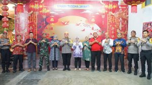 Kunjungi Vihara Dimalam Perayaan Imlek, Ketua PC INTI : Terima Kasih Kepada Forkopimda Labuhanbatu