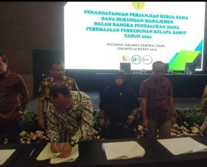 Kadis Pertanian Pakpak Bharat Teken PKS