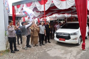 Pastikan Hasil Pleno Labuhanbatu Aman, Polres Labuhanbatu Kawal Pergeseran KPU Provinsi
